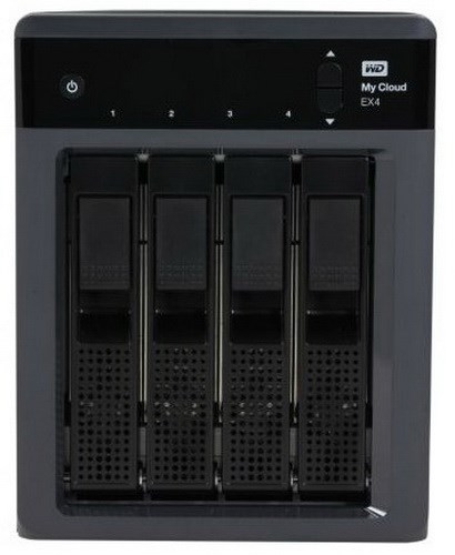 ذخیره ساز شبکه NAS وسترن دیجیتال EX4 4-Bay 12Tb Network WDBWWD0120KBK 89728